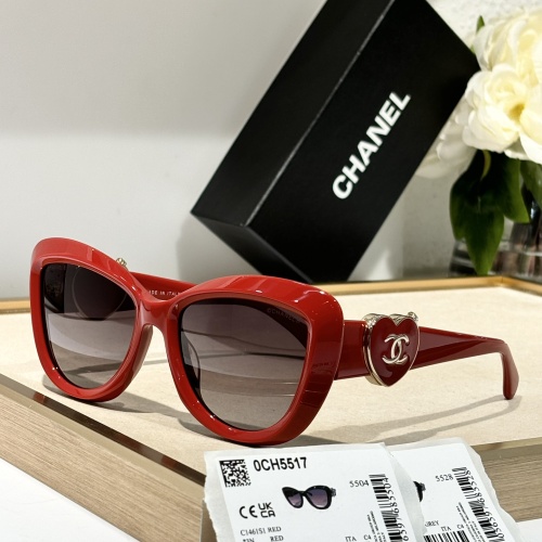 Chanel AAA Quality Sunglasses #1216032 $72.00 USD, Wholesale Replica Chanel AAA Quality Sunglasses