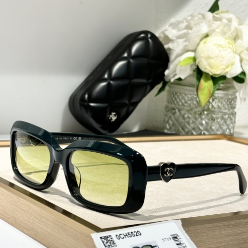 Chanel AAA Quality Sunglasses #1216045 $72.00 USD, Wholesale Replica Chanel AAA Quality Sunglasses