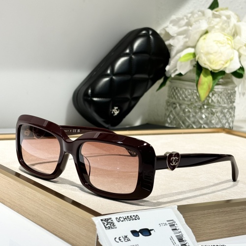 Chanel AAA Quality Sunglasses #1216046 $72.00 USD, Wholesale Replica Chanel AAA Quality Sunglasses