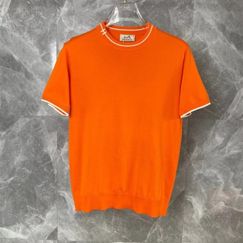 Hermes T-Shirts Short Sleeved For Men #1216050 $40.00 USD, Wholesale Replica Hermes T-Shirts