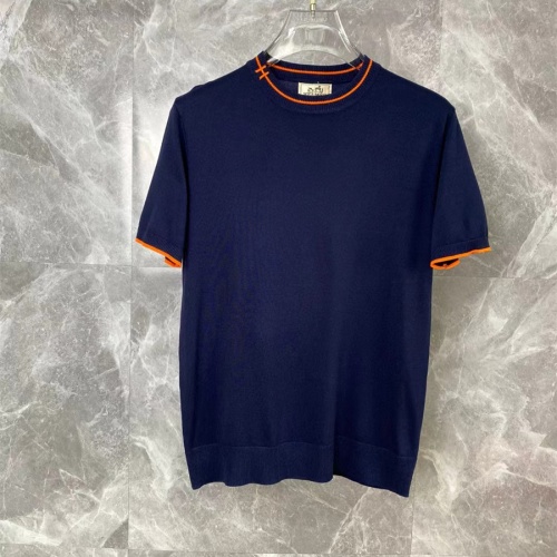 Hermes T-Shirts Short Sleeved For Men #1216051 $40.00 USD, Wholesale Replica Hermes T-Shirts