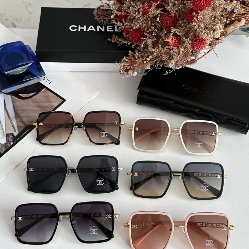 Replica Chanel AAA Quality Sunglasses #1216074 $60.00 USD for Wholesale