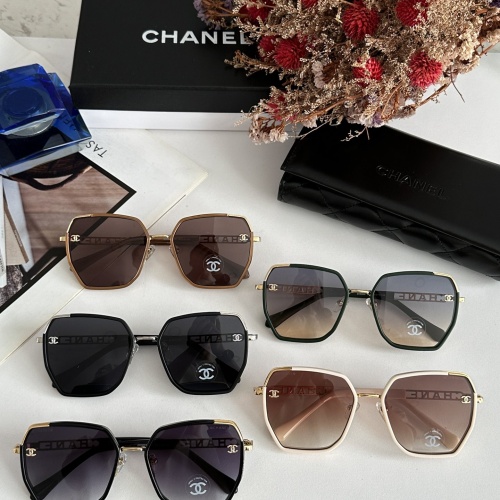 Replica Chanel AAA Quality Sunglasses #1216082 $60.00 USD for Wholesale