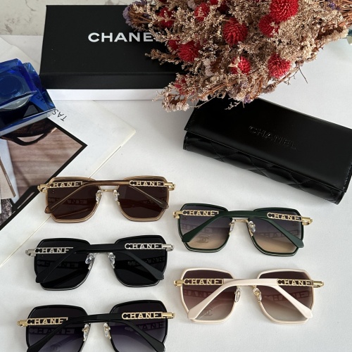 Replica Chanel AAA Quality Sunglasses #1216082 $60.00 USD for Wholesale