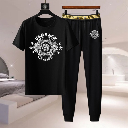 Versace Tracksuits Short Sleeved For Men #1216084 $76.00 USD, Wholesale Replica Versace Tracksuits