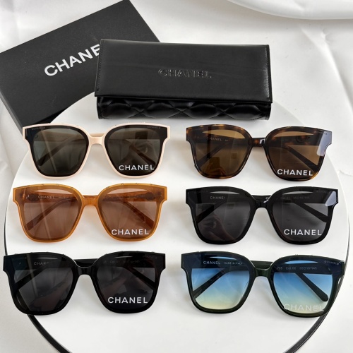 Replica Chanel AAA Quality Sunglasses #1216093 $60.00 USD for Wholesale