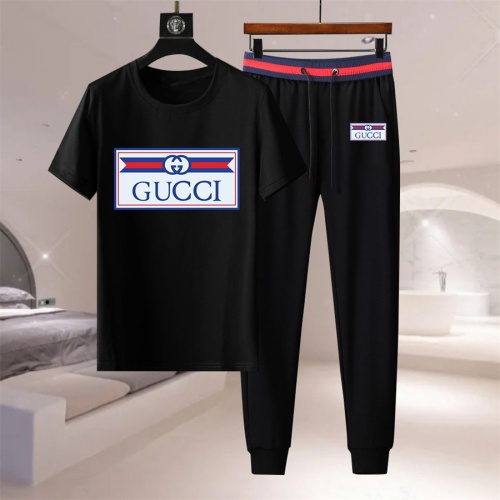 Gucci Tracksuits Short Sleeved For Men #1216101 $76.00 USD, Wholesale Replica Gucci Tracksuits