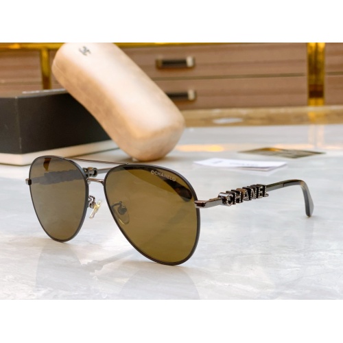 Chanel AAA Quality Sunglasses #1216103 $60.00 USD, Wholesale Replica Chanel AAA Quality Sunglasses