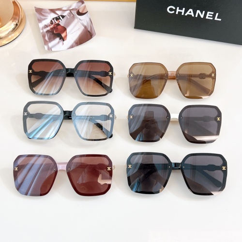 Replica Chanel AAA Quality Sunglasses #1216120 $60.00 USD for Wholesale