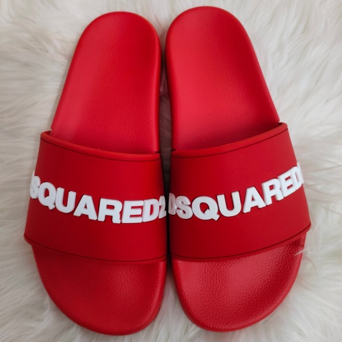 Dsquared Slippers For Women #1216131 $48.00 USD, Wholesale Replica Dsquared Slippers