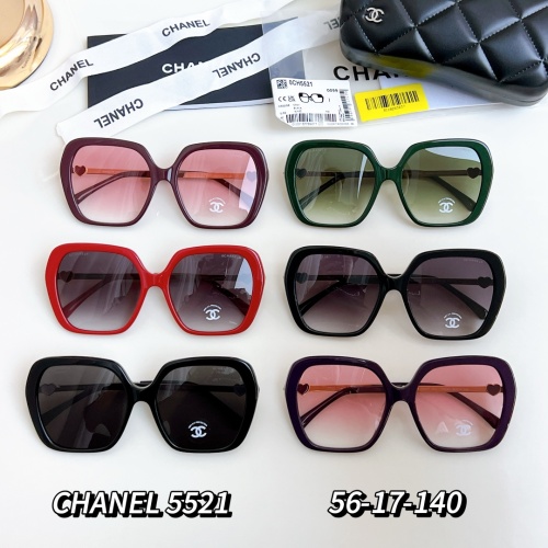 Replica Chanel AAA Quality Sunglasses #1216135 $60.00 USD for Wholesale