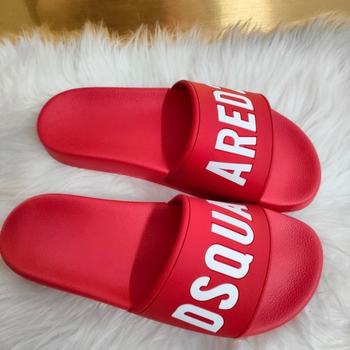 Replica Dsquared Slippers For Women #1216141 $48.00 USD for Wholesale