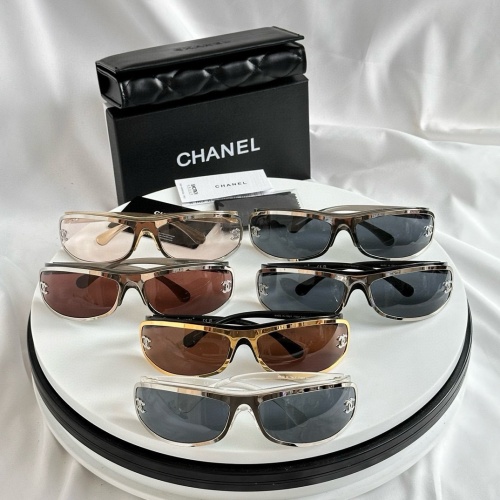 Replica Chanel AAA Quality Sunglasses #1216143 $52.00 USD for Wholesale