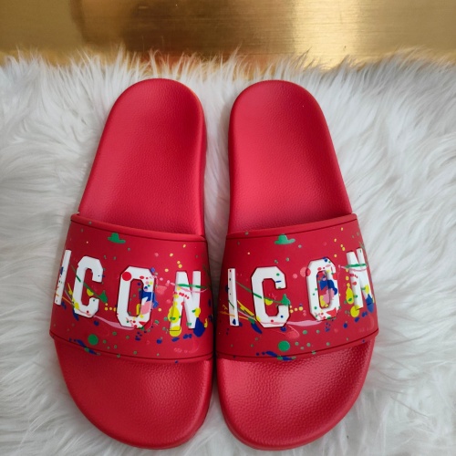 Dsquared Slippers For Women #1216157 $48.00 USD, Wholesale Replica Dsquared Slippers