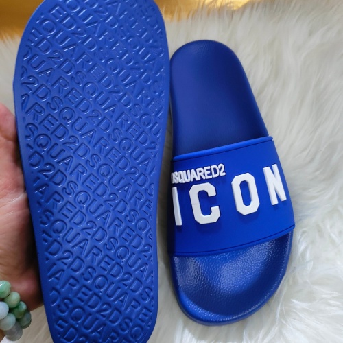 Replica Dsquared Slippers For Women #1216161 $48.00 USD for Wholesale