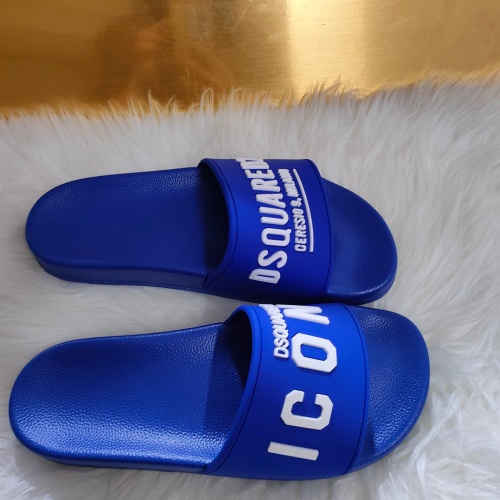 Replica Dsquared Slippers For Women #1216163 $48.00 USD for Wholesale