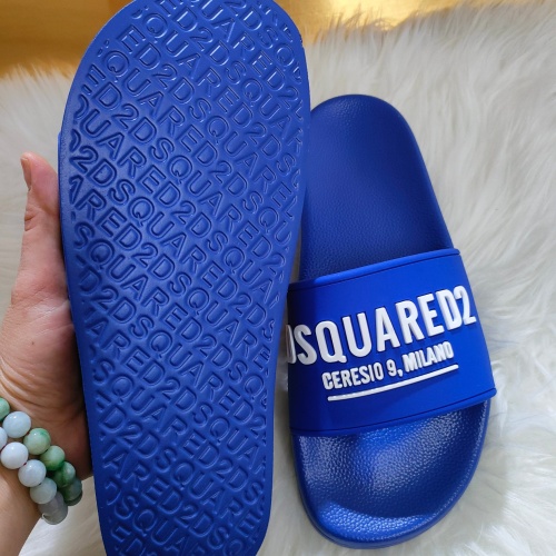 Replica Dsquared Slippers For Women #1216163 $48.00 USD for Wholesale