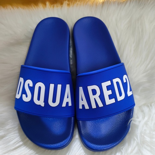 Dsquared Slippers For Women #1216165 $48.00 USD, Wholesale Replica Dsquared Slippers