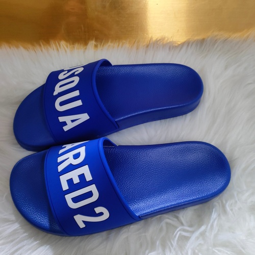 Replica Dsquared Slippers For Men #1216166 $48.00 USD for Wholesale