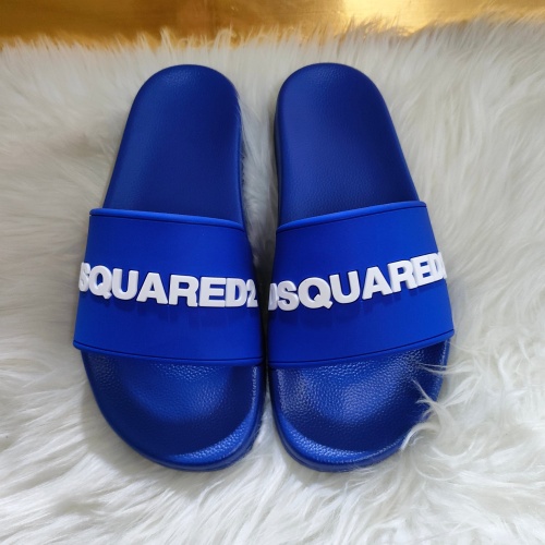 Dsquared Slippers For Women #1216167 $48.00 USD, Wholesale Replica Dsquared Slippers