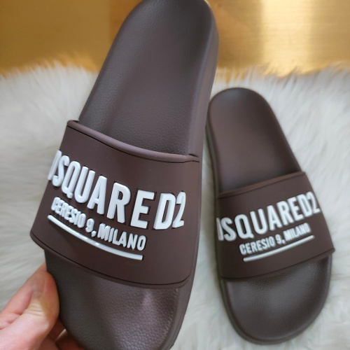 Replica Dsquared Slippers For Women #1216173 $48.00 USD for Wholesale