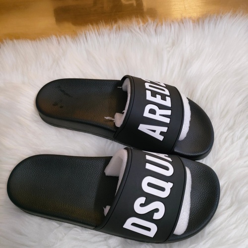 Replica Dsquared Slippers For Women #1216185 $48.00 USD for Wholesale