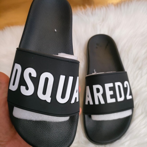 Replica Dsquared Slippers For Women #1216185 $48.00 USD for Wholesale