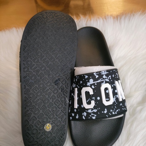 Replica Dsquared Slippers For Women #1216195 $48.00 USD for Wholesale