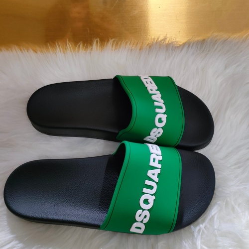 Replica Dsquared Slippers For Men #1216200 $48.00 USD for Wholesale