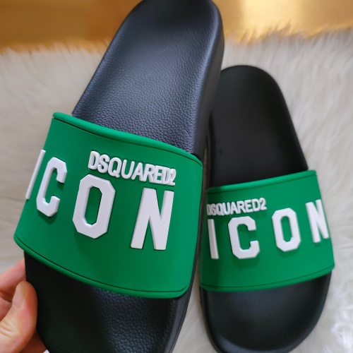 Replica Dsquared Slippers For Women #1216219 $48.00 USD for Wholesale