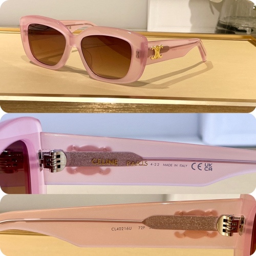 Celine AAA Quality Sunglasses #1216224 $64.00 USD, Wholesale Replica Celine AAA Quality Sunglasses