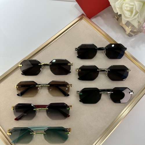 Replica Cartier AAA Quality Sunglassess #1216249 $68.00 USD for Wholesale