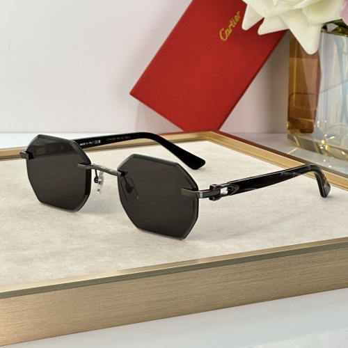 Cartier AAA Quality Sunglassess #1216254 $68.00 USD, Wholesale Replica Cartier AAA Quality Sunglassess