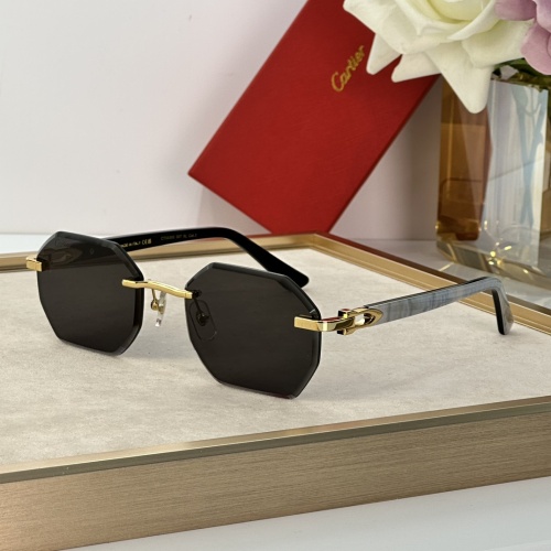 Cartier AAA Quality Sunglassess #1216255 $68.00 USD, Wholesale Replica Cartier AAA Quality Sunglassess