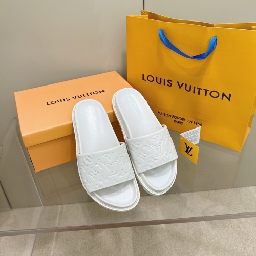 Replica Louis Vuitton Slippers For Women #1216263 $56.00 USD for Wholesale