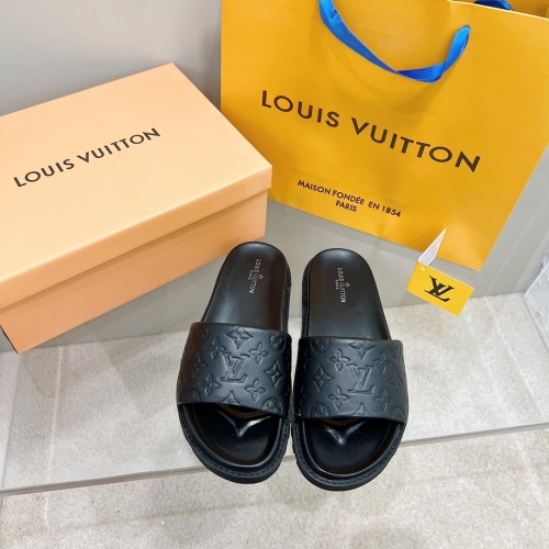 Louis Vuitton Slippers For Women #1216265 $56.00 USD, Wholesale Replica Louis Vuitton Slippers