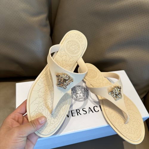 Replica Versace Slippers For Women #1216271 $45.00 USD for Wholesale