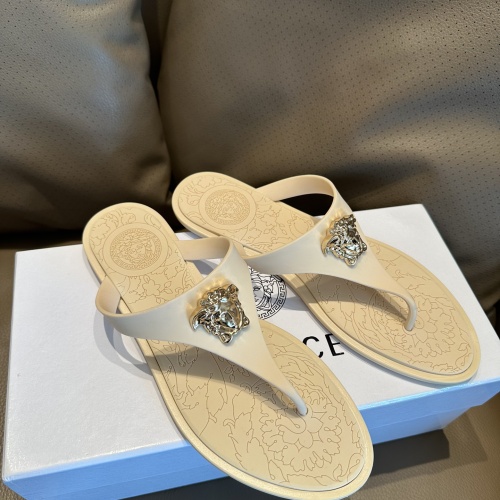 Replica Versace Slippers For Women #1216271 $45.00 USD for Wholesale