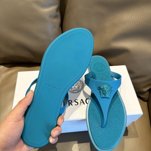 Replica Versace Slippers For Women #1216272 $45.00 USD for Wholesale