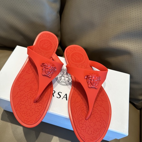 Replica Versace Slippers For Women #1216274 $45.00 USD for Wholesale