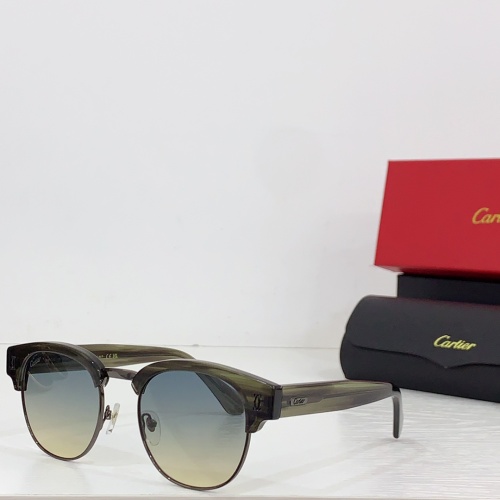 Cartier AAA Quality Sunglassess #1216275 $64.00 USD, Wholesale Replica Cartier AAA Quality Sunglassess