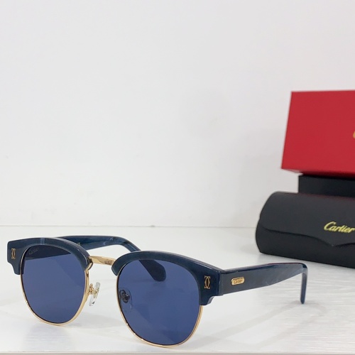 Cartier AAA Quality Sunglassess #1216278 $64.00 USD, Wholesale Replica Cartier AAA Quality Sunglassess