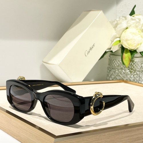 Cartier AAA Quality Sunglassess #1216282 $60.00 USD, Wholesale Replica Cartier AAA Quality Sunglassess