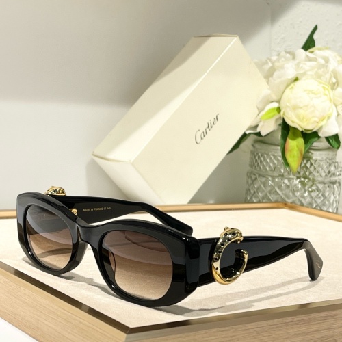 Cartier AAA Quality Sunglassess #1216284 $60.00 USD, Wholesale Replica Cartier AAA Quality Sunglassess