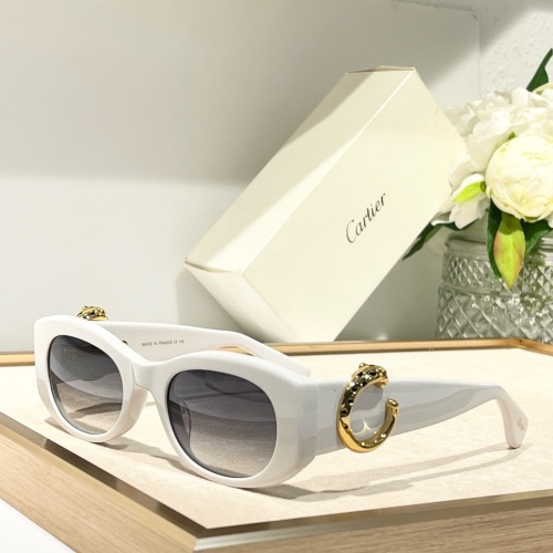 Cartier AAA Quality Sunglassess #1216287 $60.00 USD, Wholesale Replica Cartier AAA Quality Sunglassess