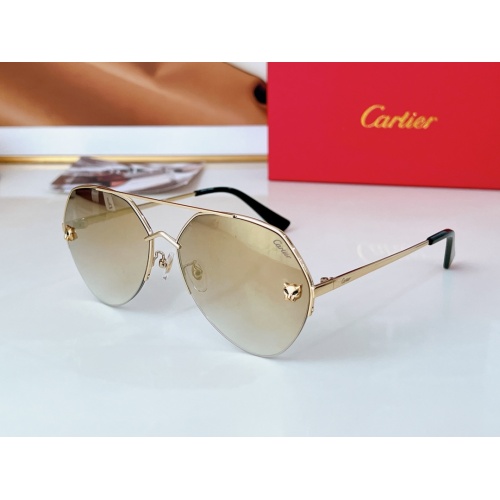 Cartier AAA Quality Sunglassess #1216288 $45.00 USD, Wholesale Replica Cartier AAA Quality Sunglassess