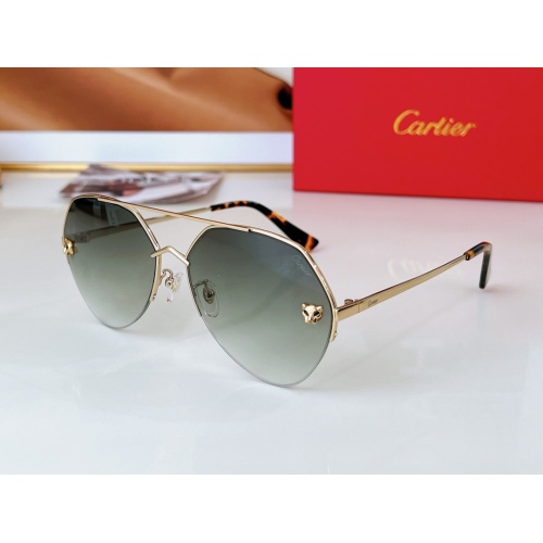 Cartier AAA Quality Sunglassess #1216290 $45.00 USD, Wholesale Replica Cartier AAA Quality Sunglassess