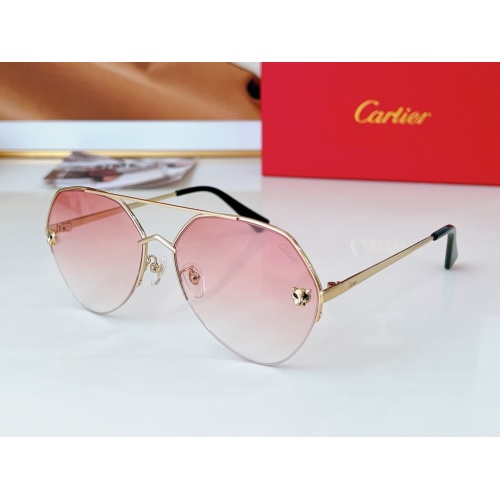 Cartier AAA Quality Sunglassess #1216292 $45.00 USD, Wholesale Replica Cartier AAA Quality Sunglassess