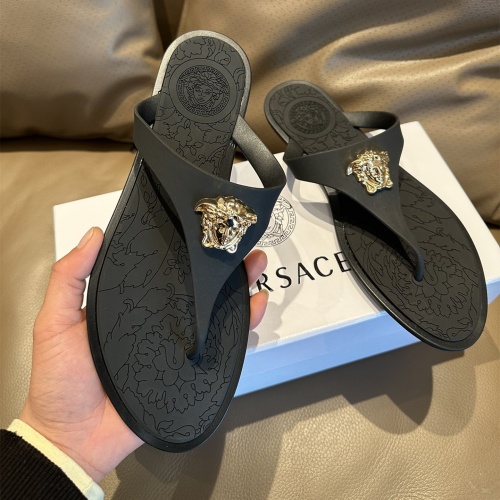 Versace Slippers For Women #1216296 $45.00 USD, Wholesale Replica Versace Slippers