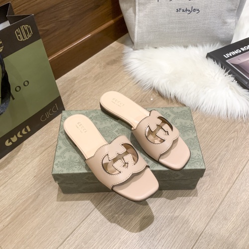 Replica Gucci Slippers For Women #1216300 $56.00 USD for Wholesale